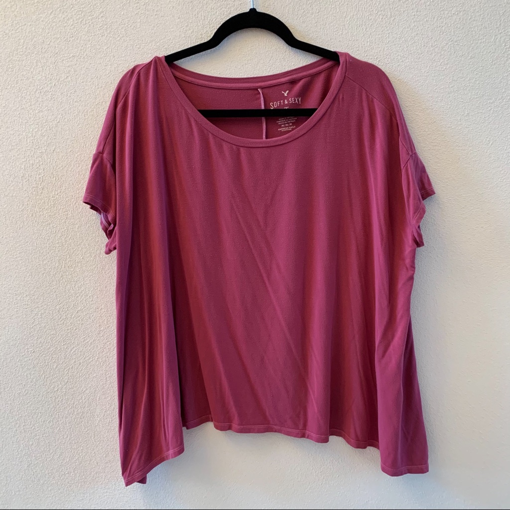 American Eagle Soft & Sexy Flowy Top
